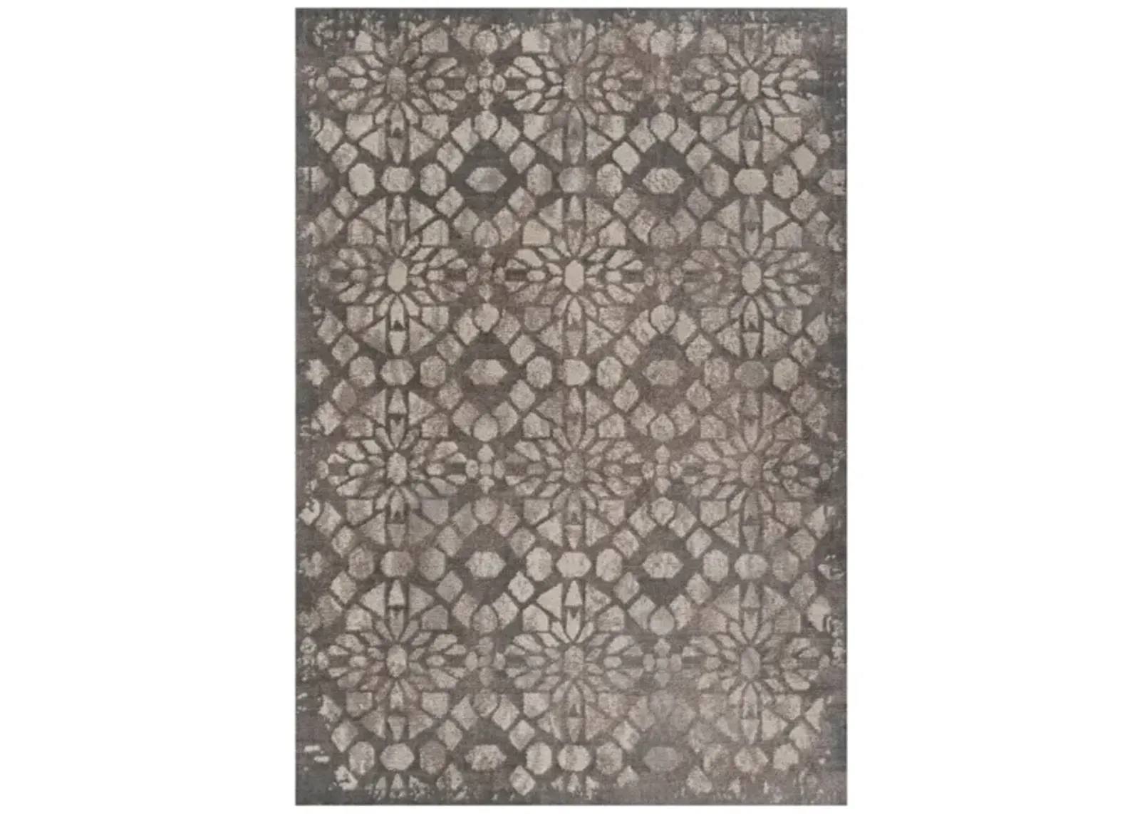 Roma Ornate Geometric Tile Area Rug