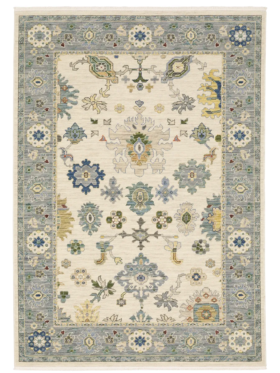 Lucca 2' x 3' Ivory Rug