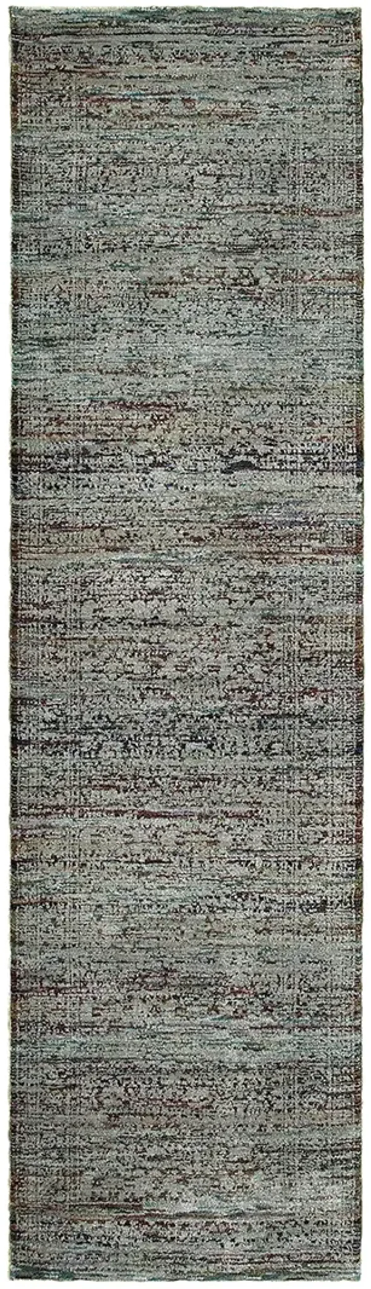 Andorra 5'3" x 7'3" Blue Rug