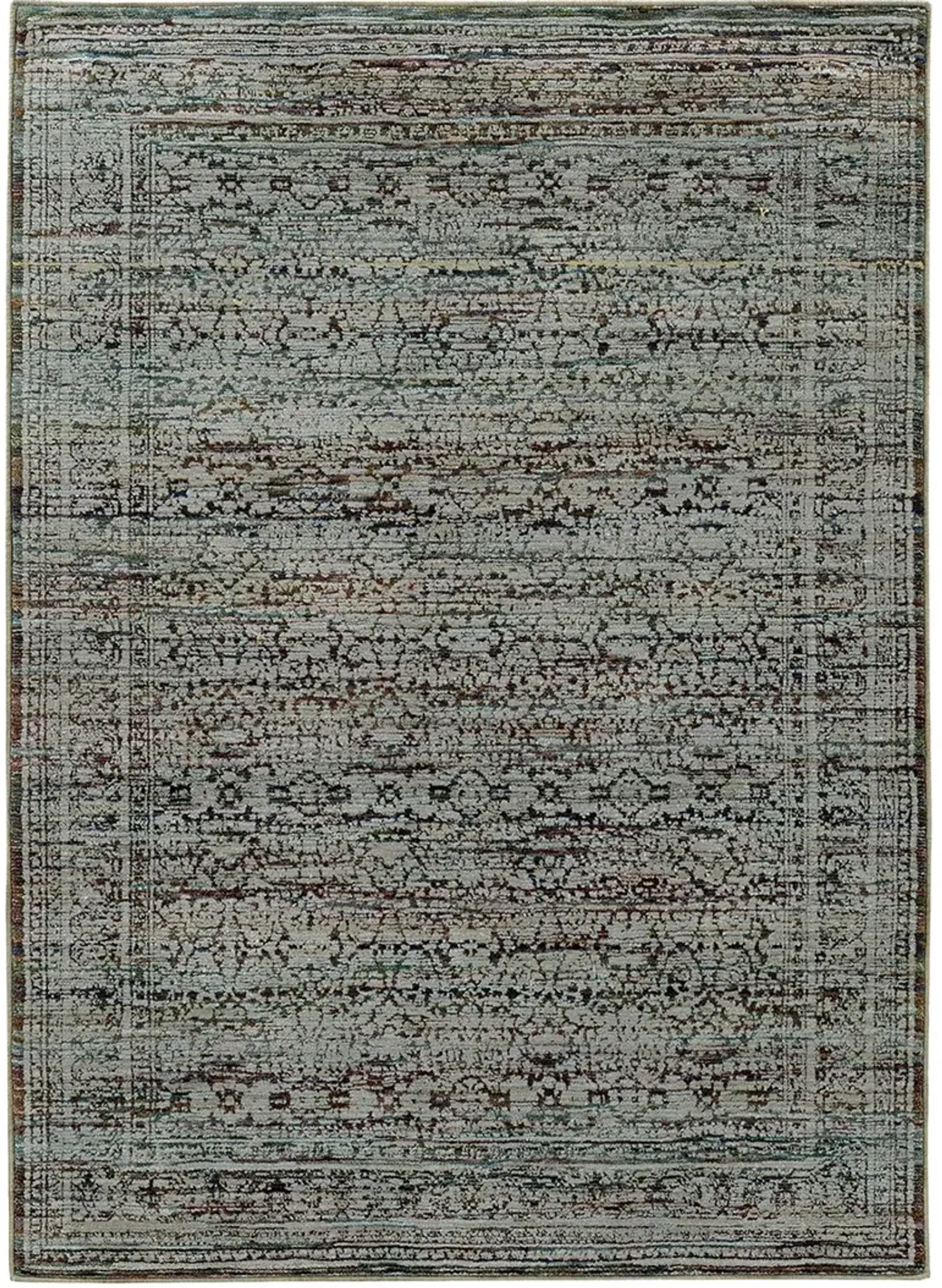 Andorra 5'3" x 7'3" Blue Rug