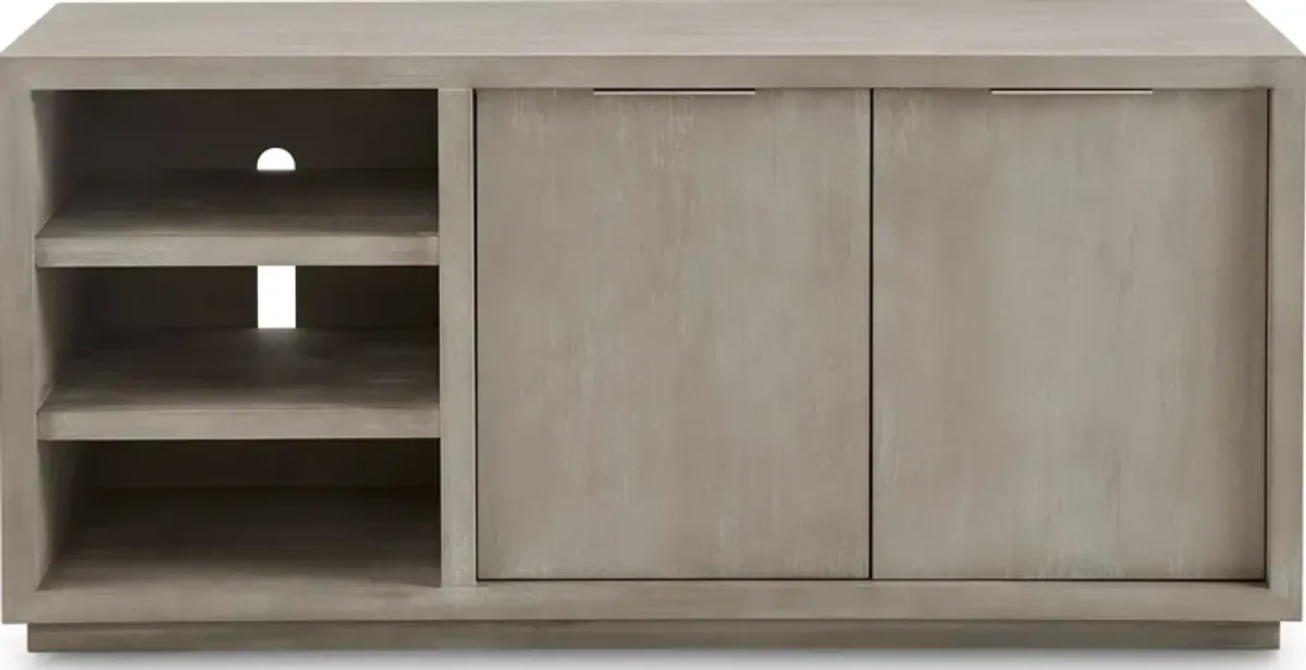 Oxford Media Console 64 inch in Mineral
