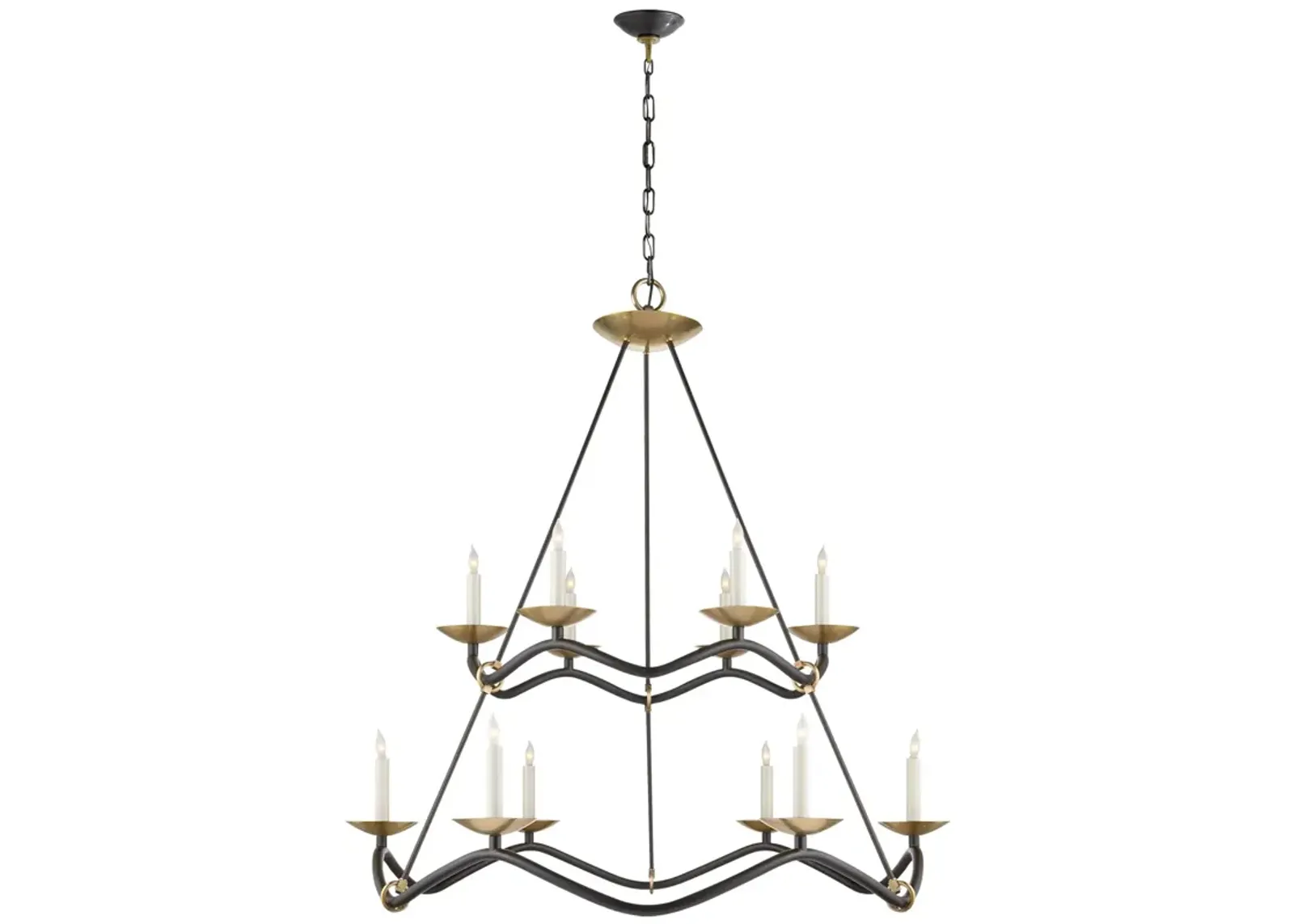 Choros Two-Tier Chandelier