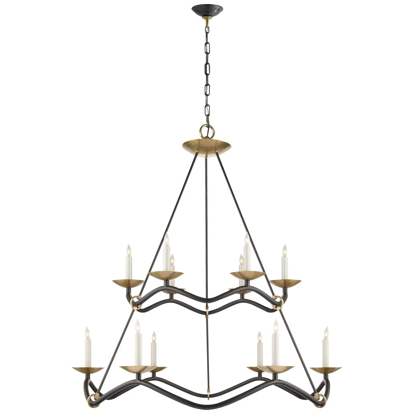 Choros Two-Tier Chandelier