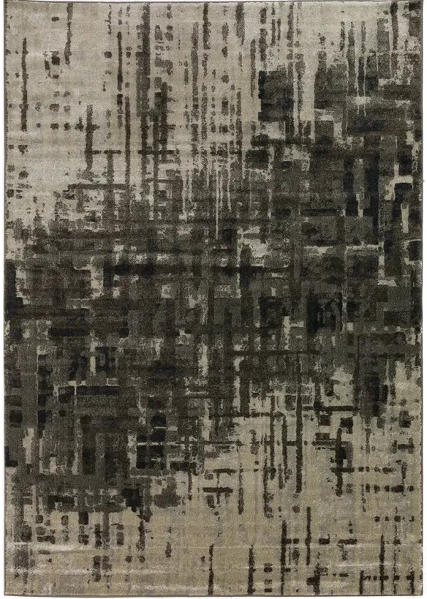 Upton UP1 Pewter 9'6" x 13'2" Rug