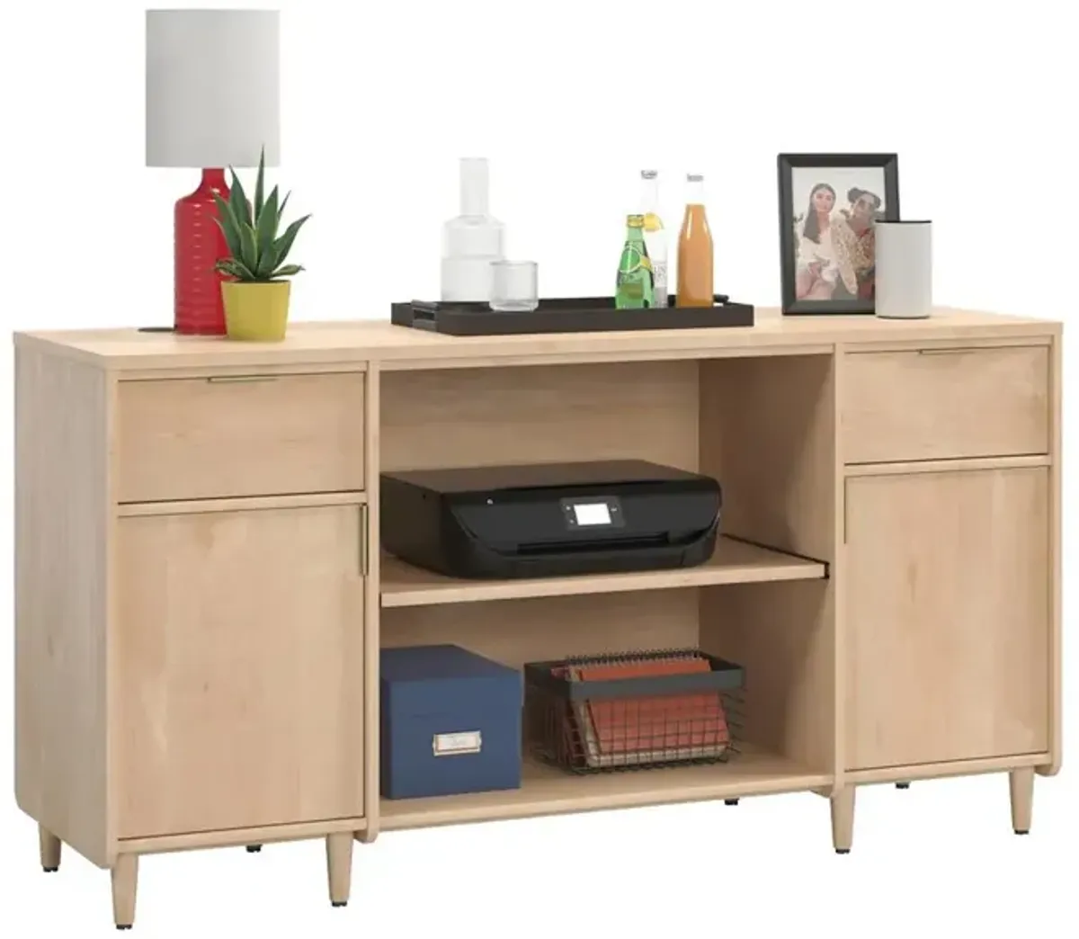 Sauder CLIFFORD PLACE CREDENZA Natural Maple