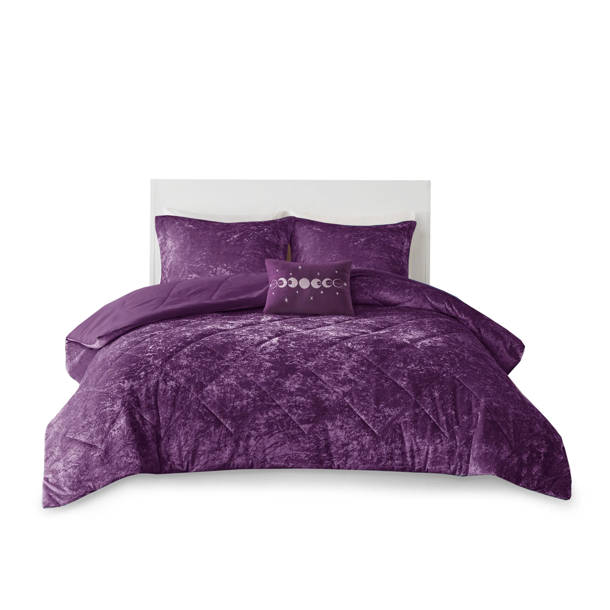 Gracie Mills Eirlys Velvet Comforter Set