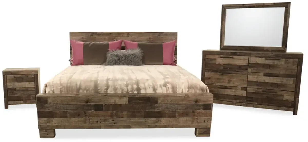 Derekson 4-Piece King Bedroom Suite