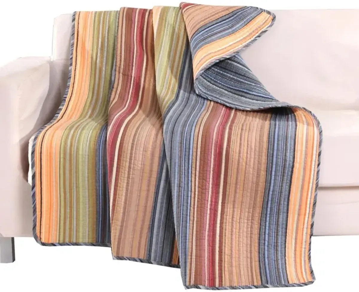 Greenland Home Fashion Katy Accessory Throw Blanket - Multi 50x60"