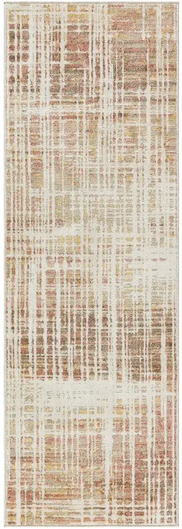 Washable Decor WSD07 Beige/Peach 2' x 6' Rug