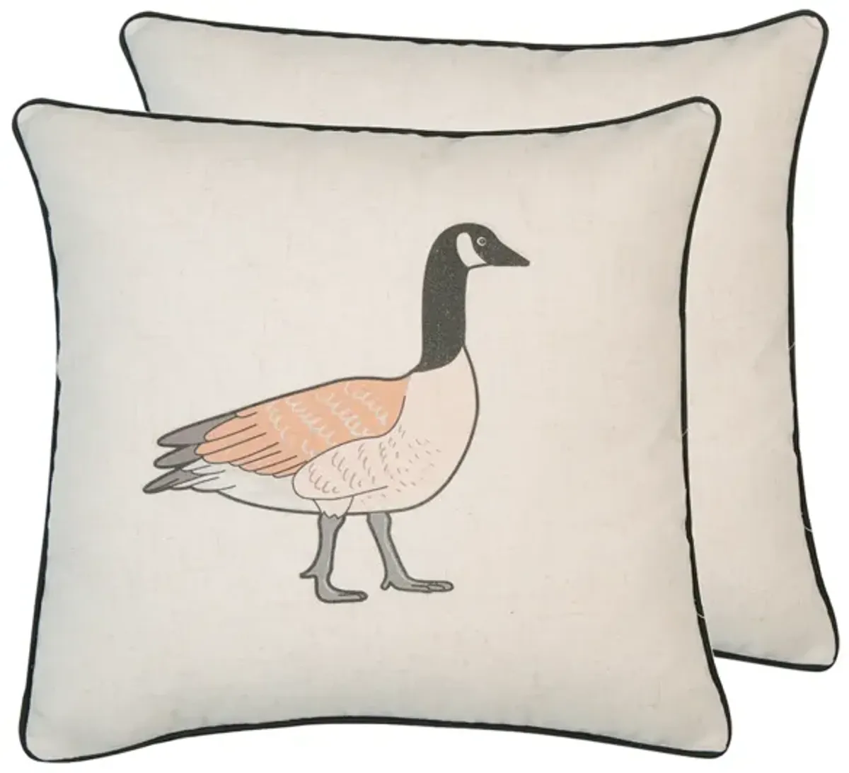Farmhouse animals throw pillow - set of 2