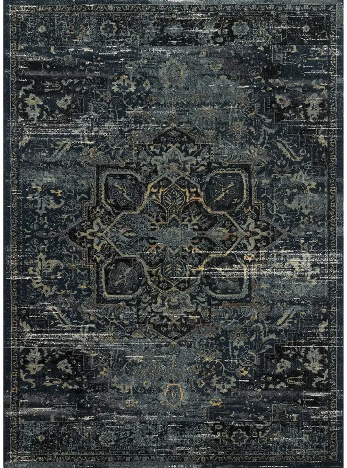 James Ocean/Onyx 9'6" x 13' Rug by Magnolia Home by Joanna Gaines