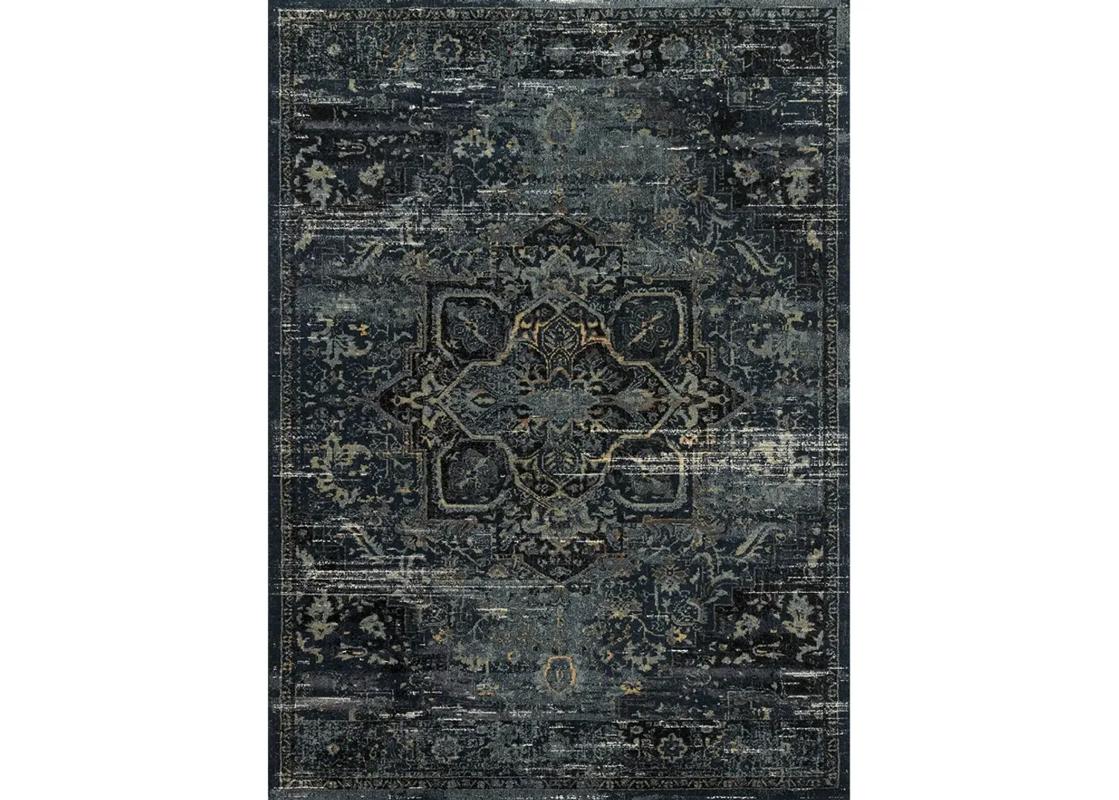 James Ocean/Onyx 9'6" x 13' Rug by Magnolia Home by Joanna Gaines