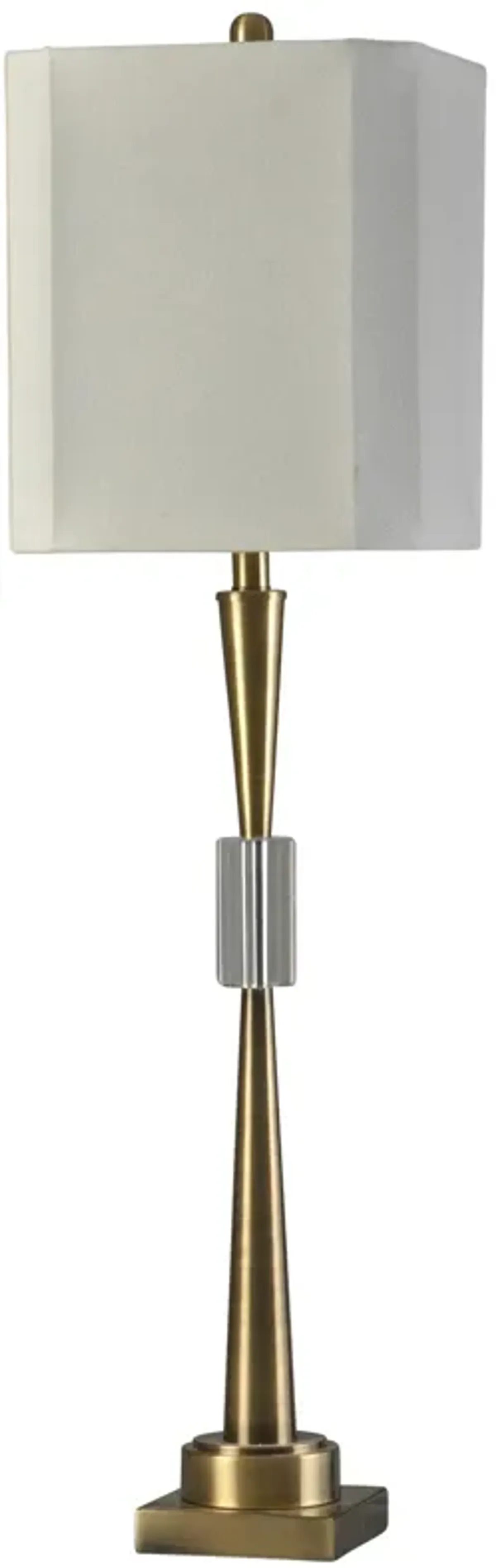 Steel & Crystal Table Lamp (Set of 2)