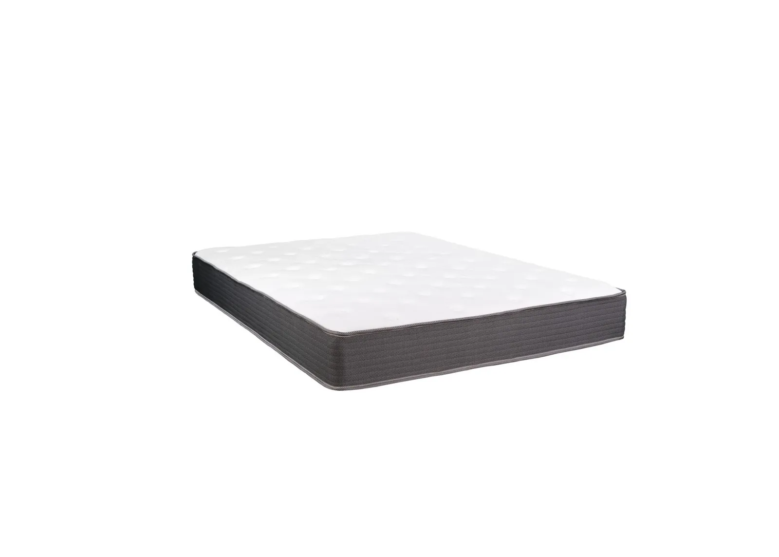 Cari 8 Inch Hybrid Queen Size Mattress, Cool Gel Memory Foam, Pocket Coil - Benzara