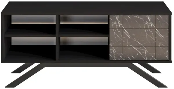 Decorotika North Tv Stand - Black & Bendire