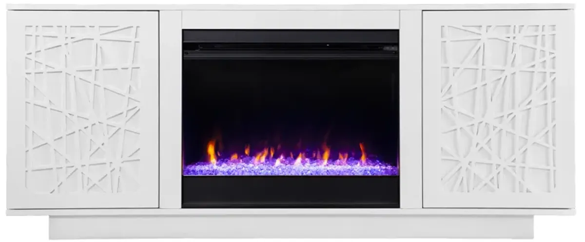 Stanley Color Changing Console Fireplace