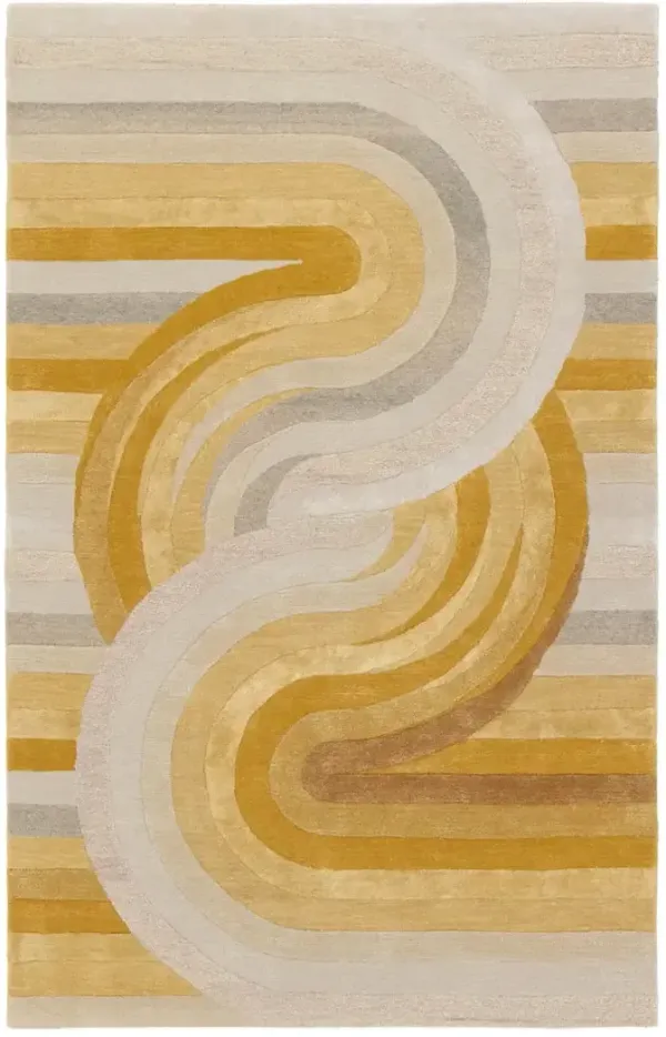 Iconic Trillare Yellow/Gold 9' x 12' Rug