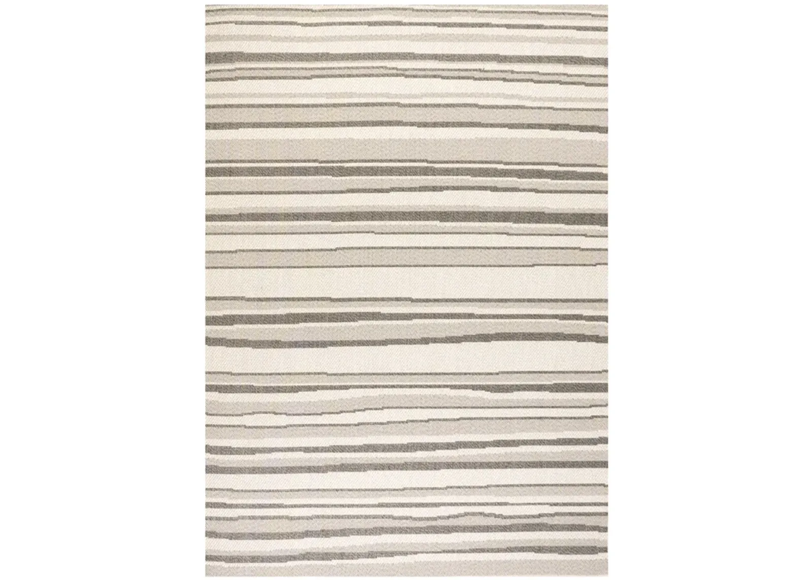 Castara Wavy Stripe Modern Indoor/Outdoor Area Rug