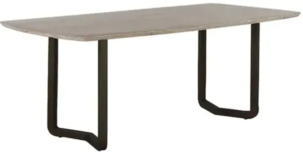 Porter Designs Nest Solid Wood Dining Table, White