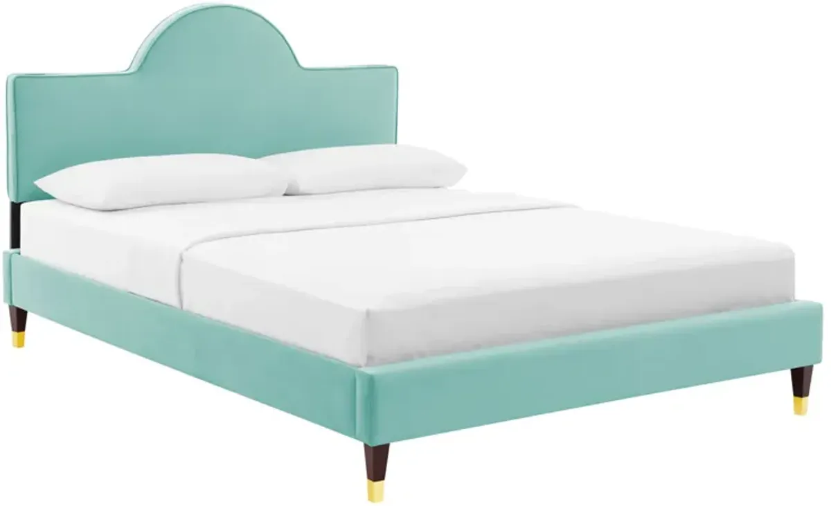 Modway - Aurora Performance Velvet Full Bed