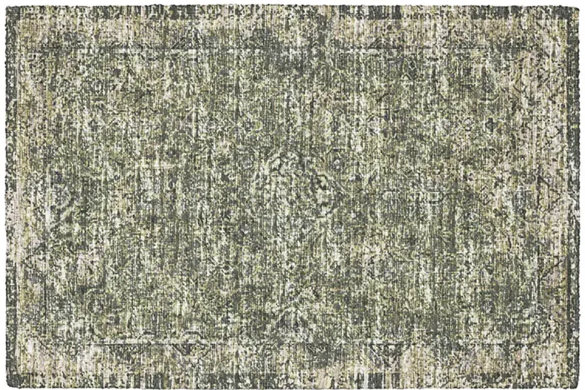 Tuscany TU12 Green 20" x 30" Rug