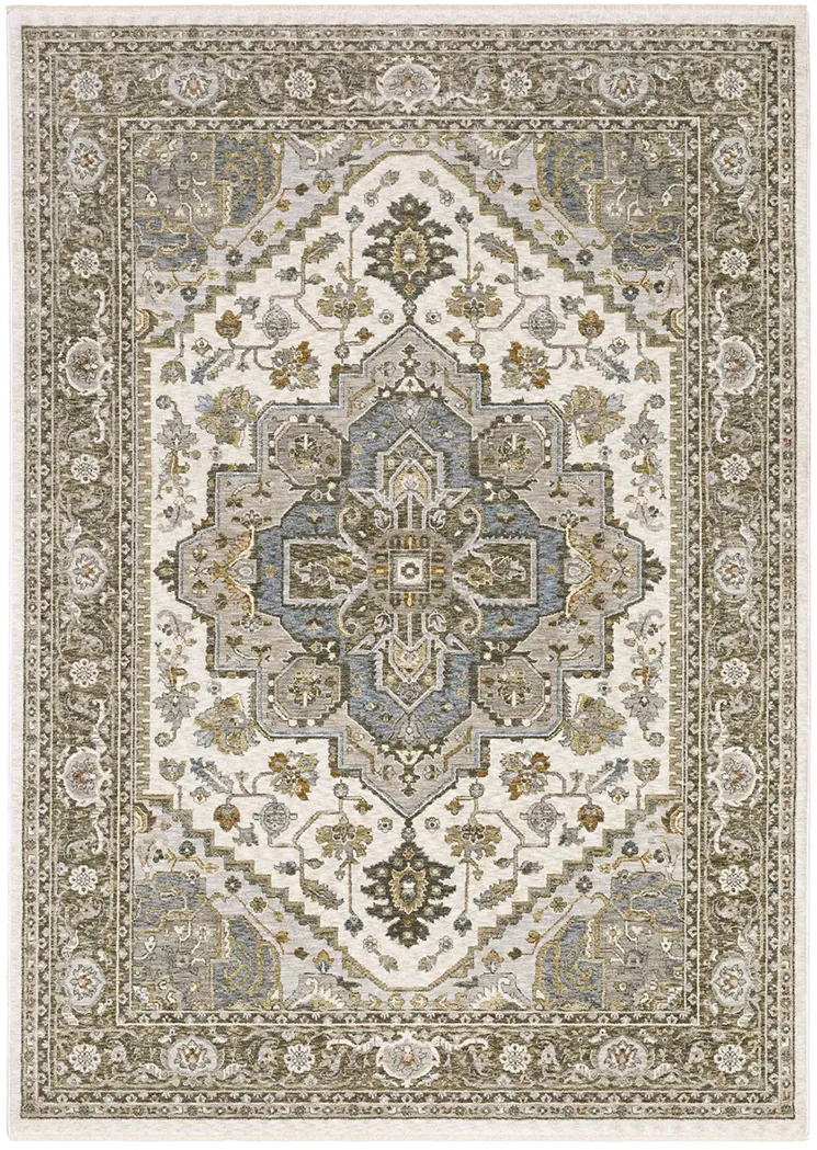 Maharaja 5'3" x 7'6" Ivory Rug