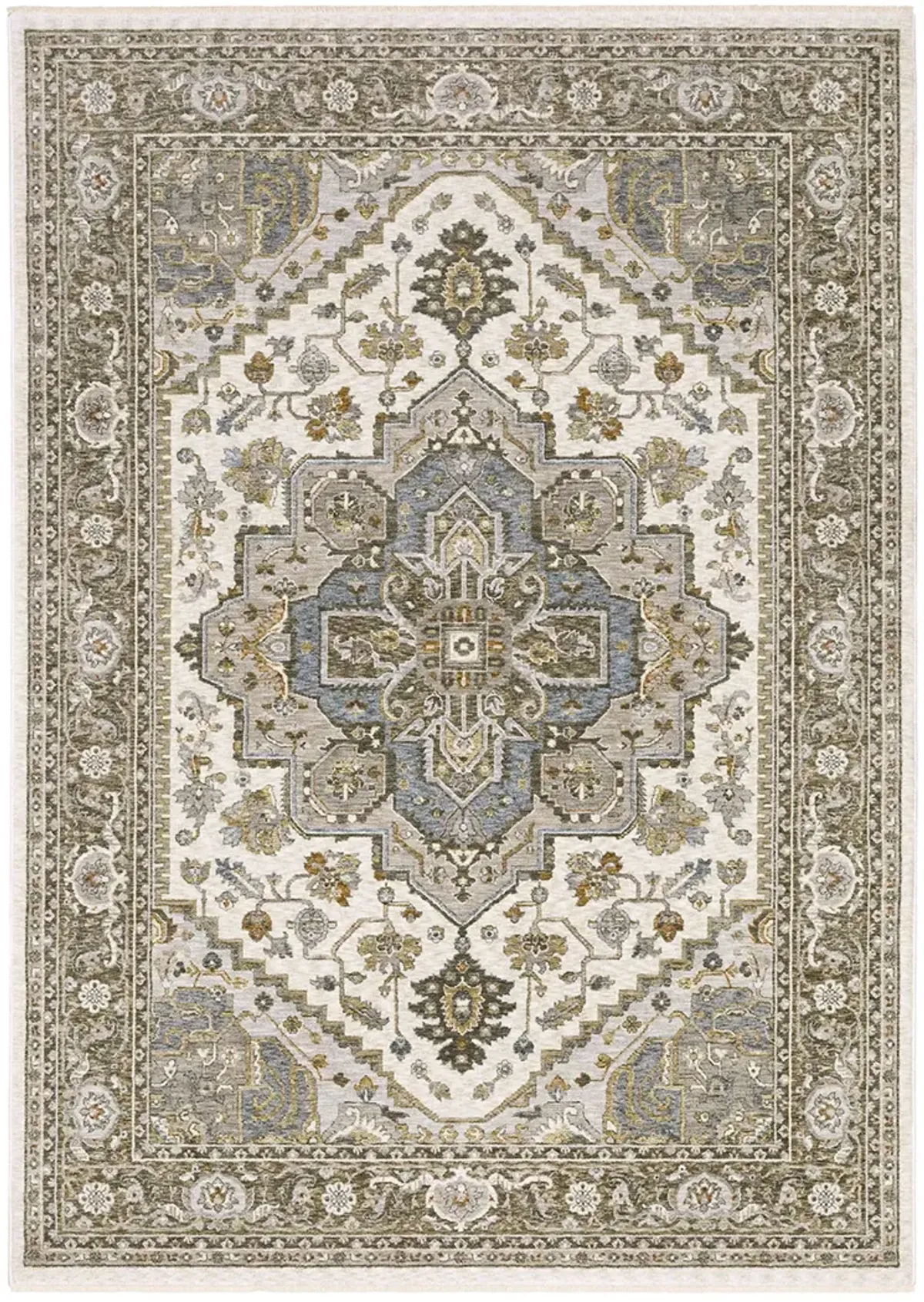 Maharaja 5'3" x 7'6" Ivory Rug