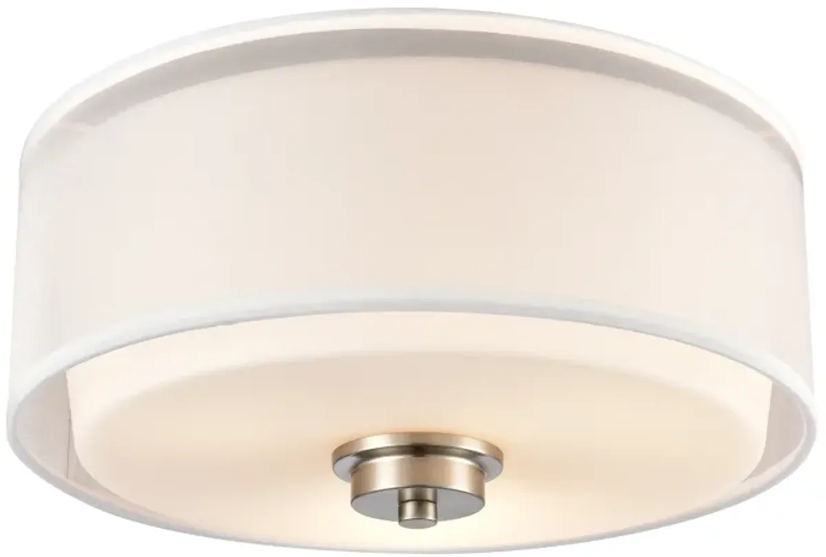 Market Square 13" 3-Light Flush Mount