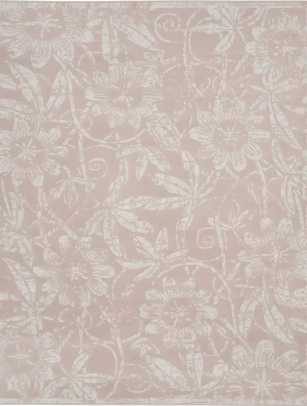 Whimsicle WHS05 Pink 8' x Round Rug