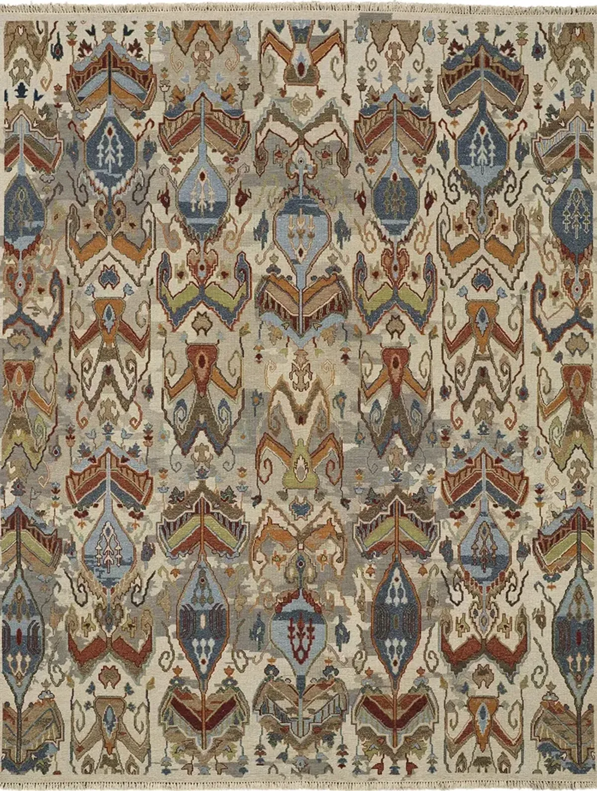 Leylan 0563F 2' x 3' Tan/Ivory/Orange Rug