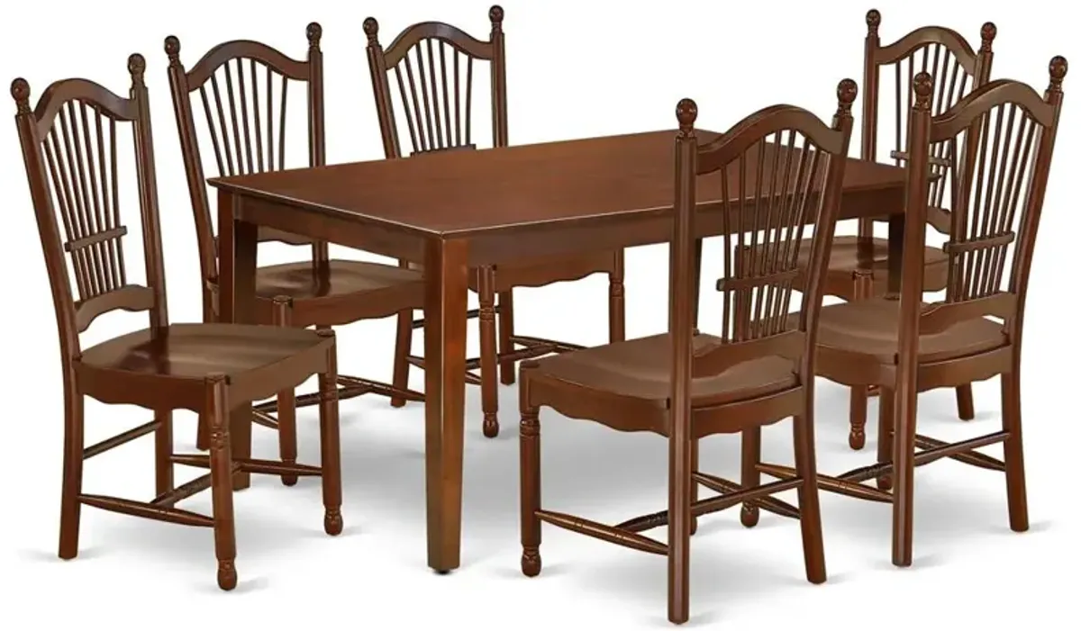 Dining Room Set Mahogany