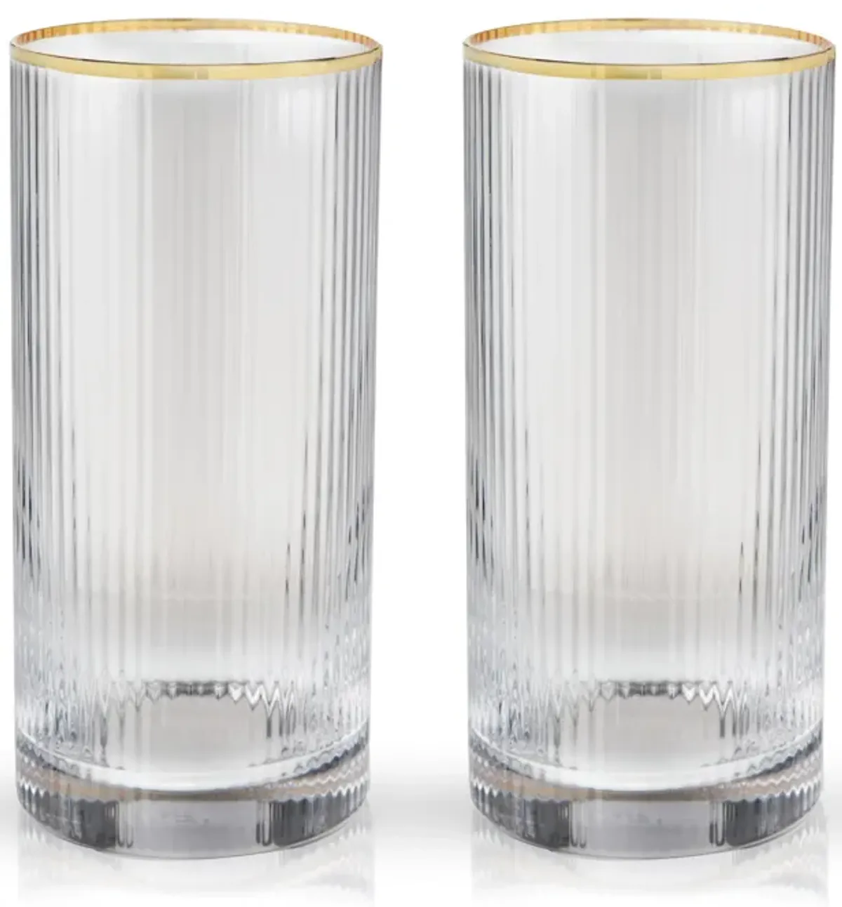 Meridian Crystal Highball Glasses Set of 2