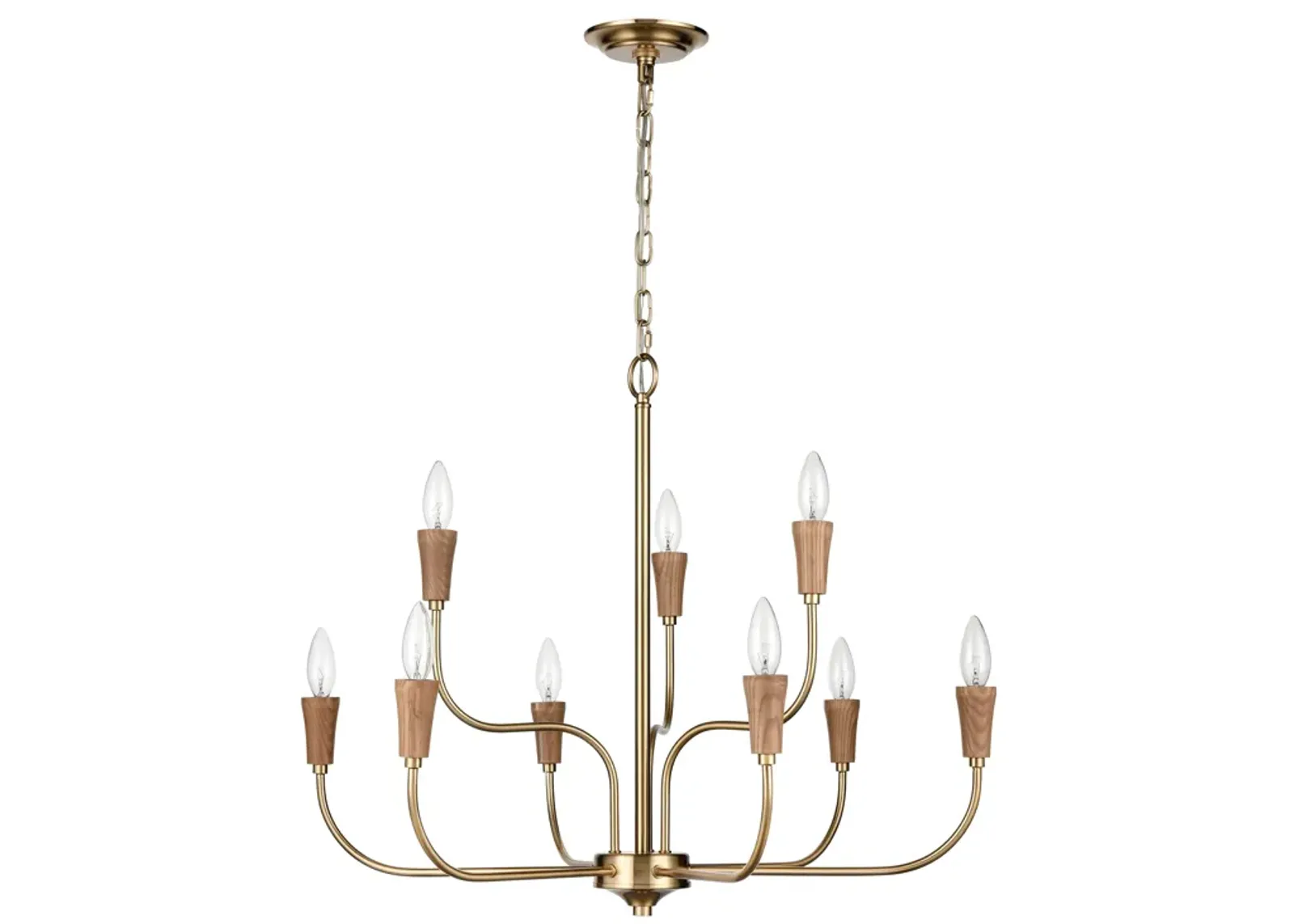 Inga 29'' Wide 9-Light Chandelier