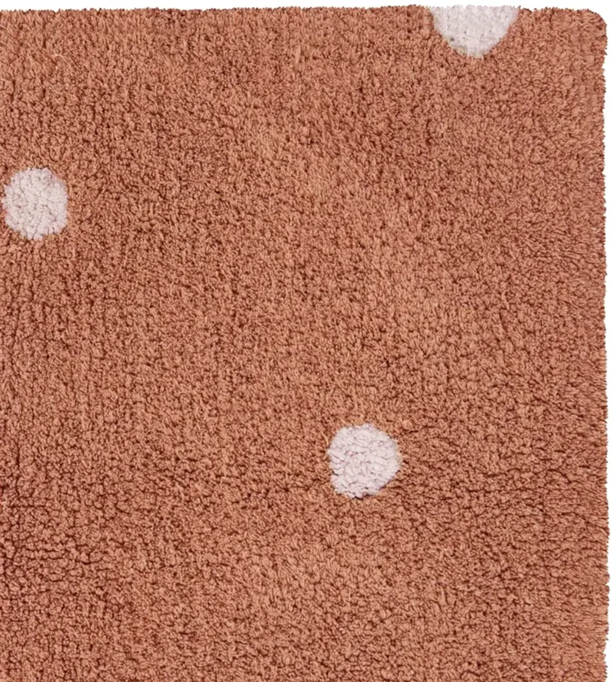 Washable rug Mini Dot  Rose