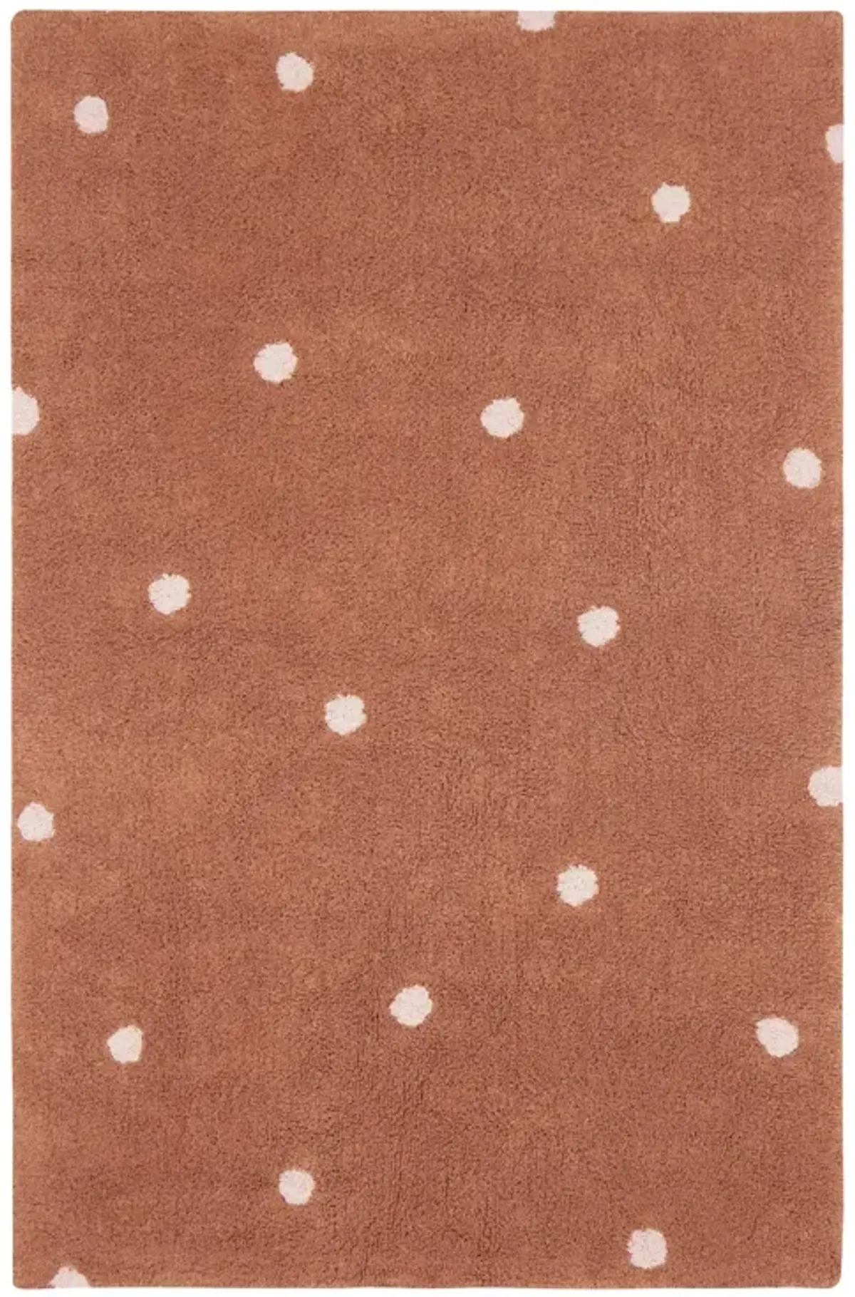 Washable rug Mini Dot  Rose