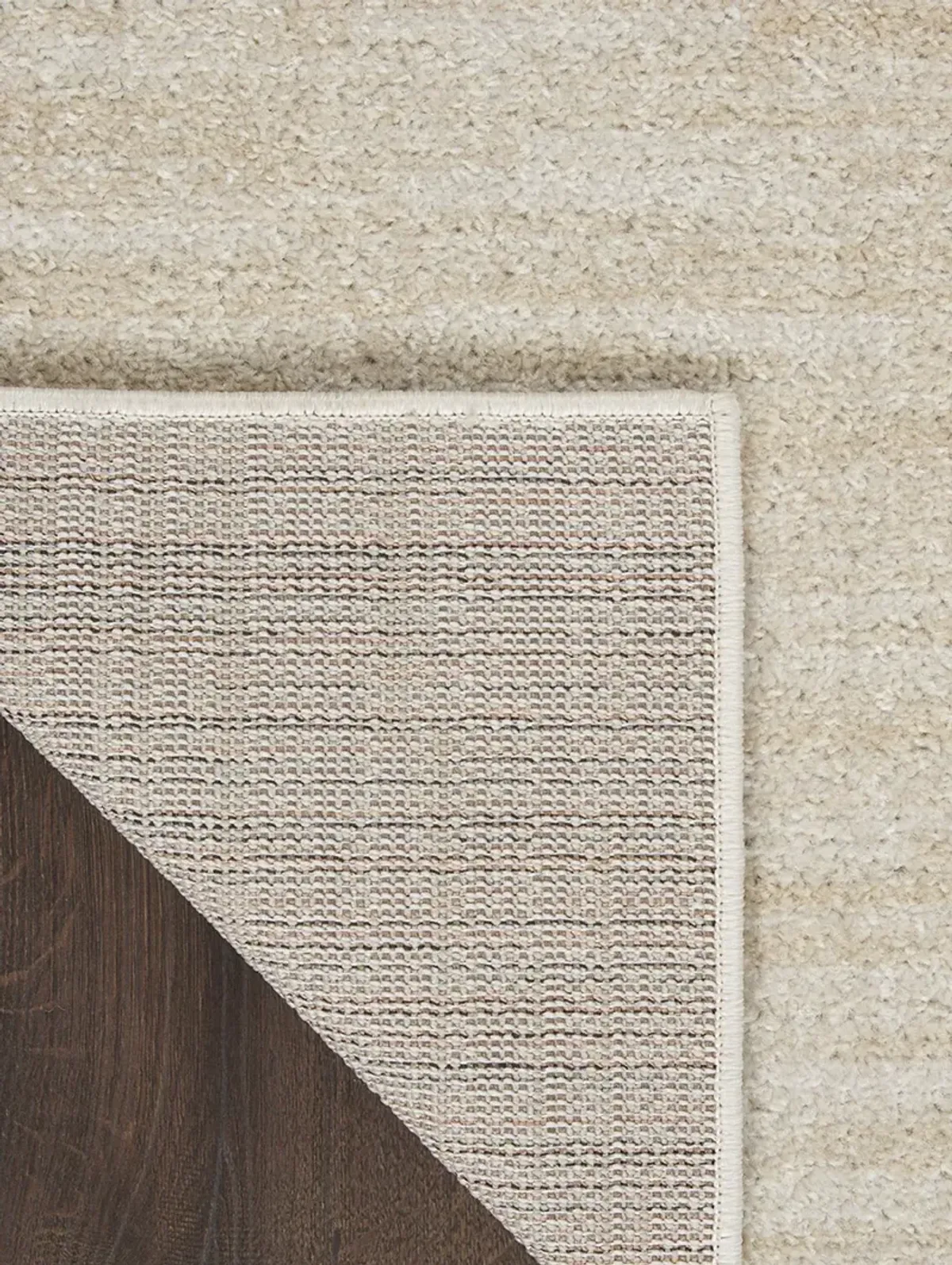 Nourison Essentials NRE01 Ivory/Beige 2'2" x 18' Rug