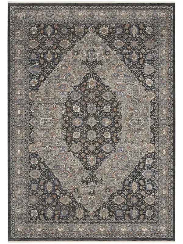 Starry Nights STN11 Gray/Blue 8' x 10' Rug