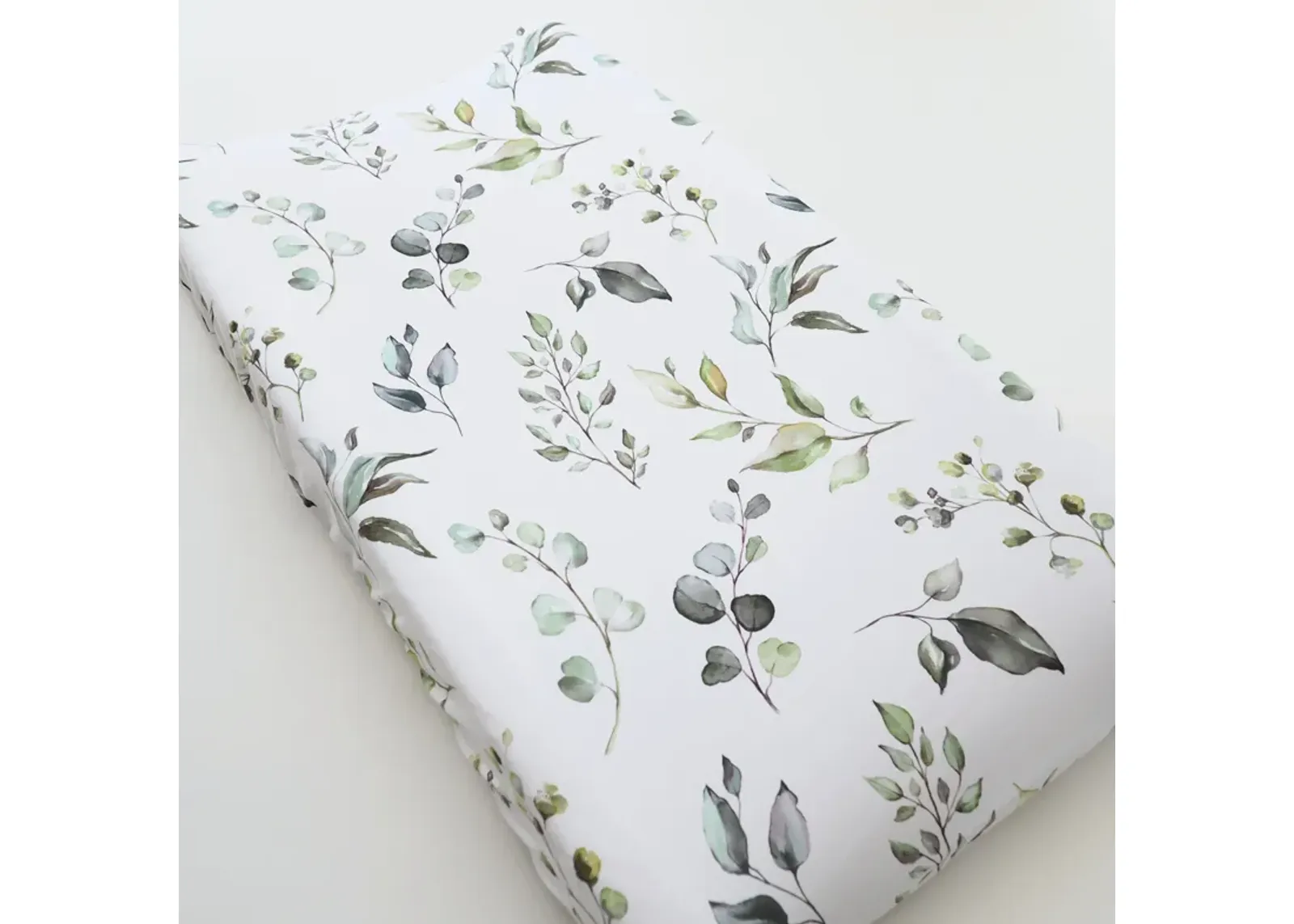 Baby Changing Pad Cover - Eucalyptus