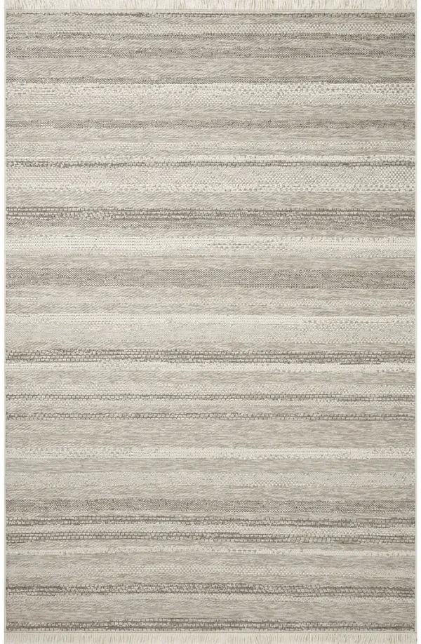 Malibu MAB-02 Ivory / Dove 2''3" x 7''7" Rug by Amber Lewis