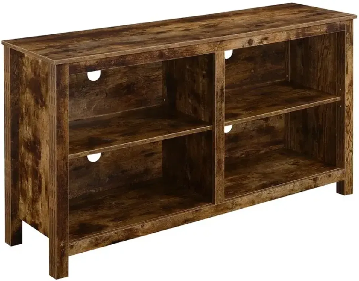 Convenience Concepts Montana Highboy TV Stand with Shelves for TVs up to 65 Inches