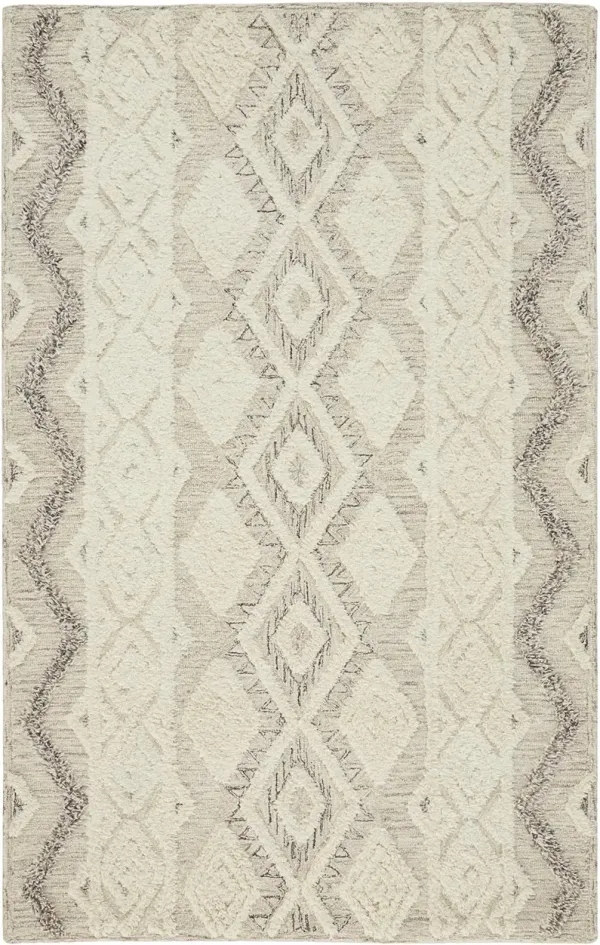 Anica 8006F Ivory/Taupe/Gray 8' x 10' Rug