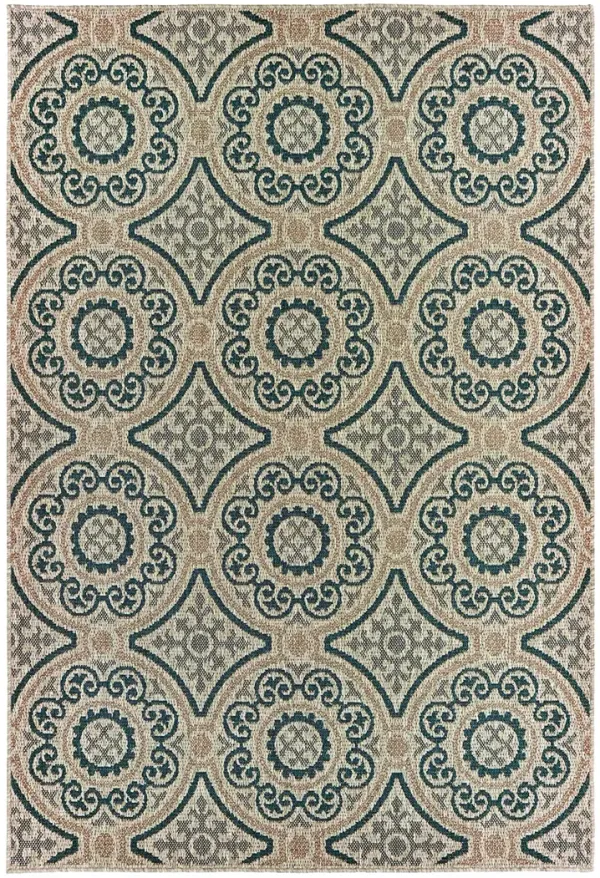 Latitude 5'3" x 7'3" Grey Rug