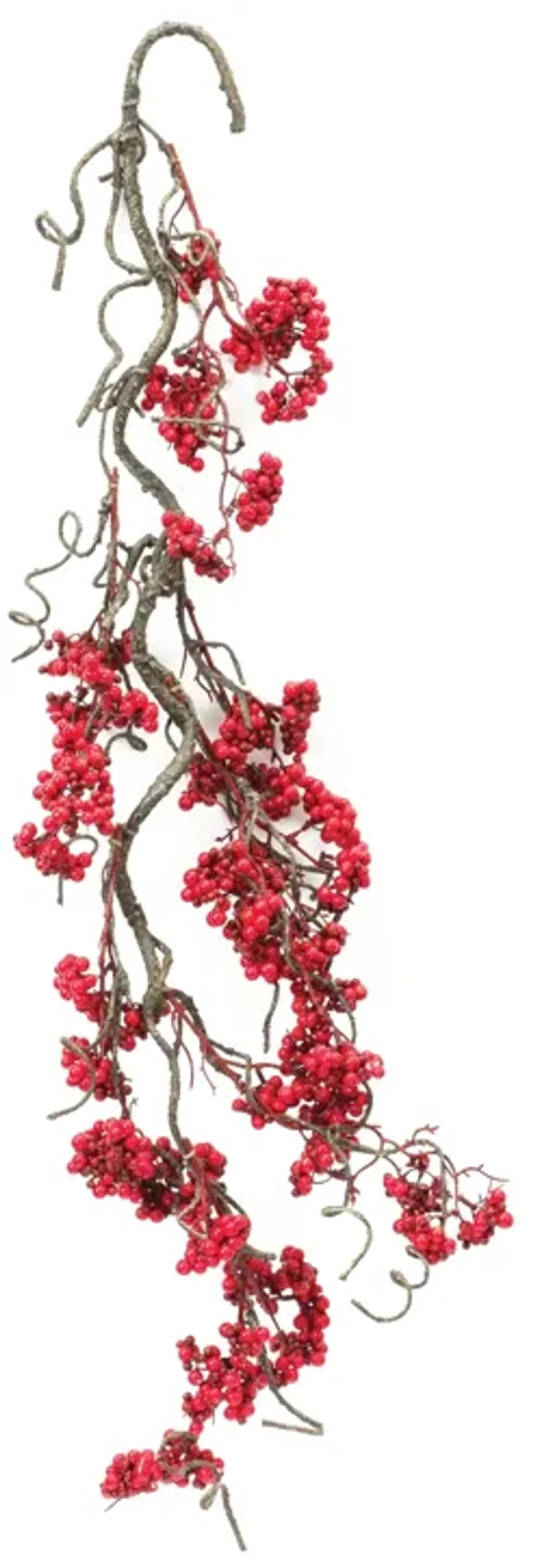 Berry and Twig Garland Set of 3 for Christmas and Winter Accents