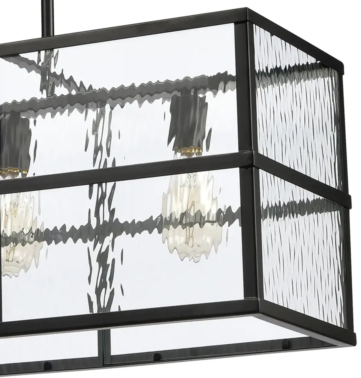 Solace 34'' Wide 4-Light Linear Chandelier