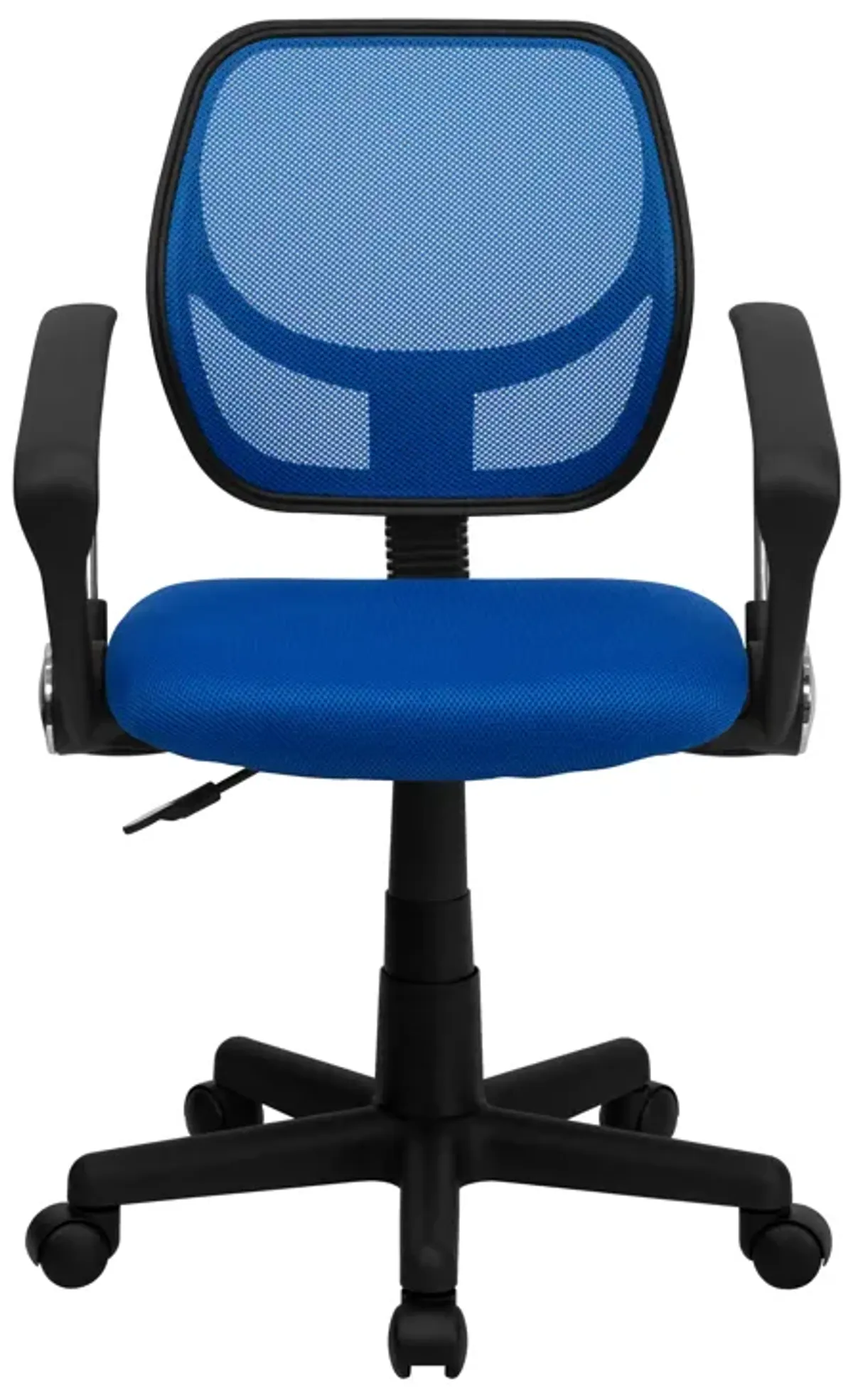 Neri Low Back   Mesh Swivel Task Office Chair with Curved Square Back and Arms