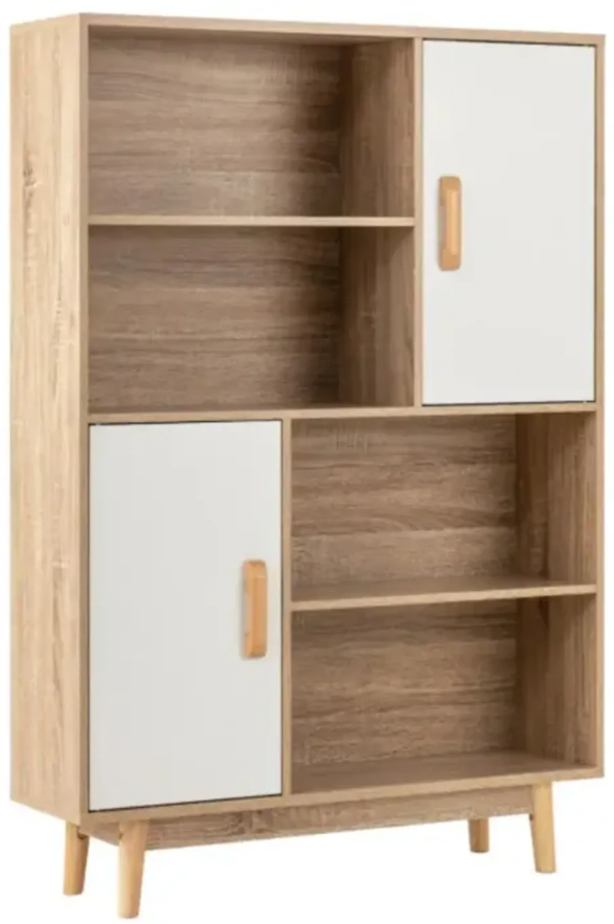 Hivvago Sideboard Storage Cabinet with Door Shelf