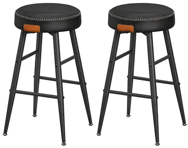 Set of 2 Counter Stools – Stylish and Comfortable Bar Height Seating for Kitchen or Dining