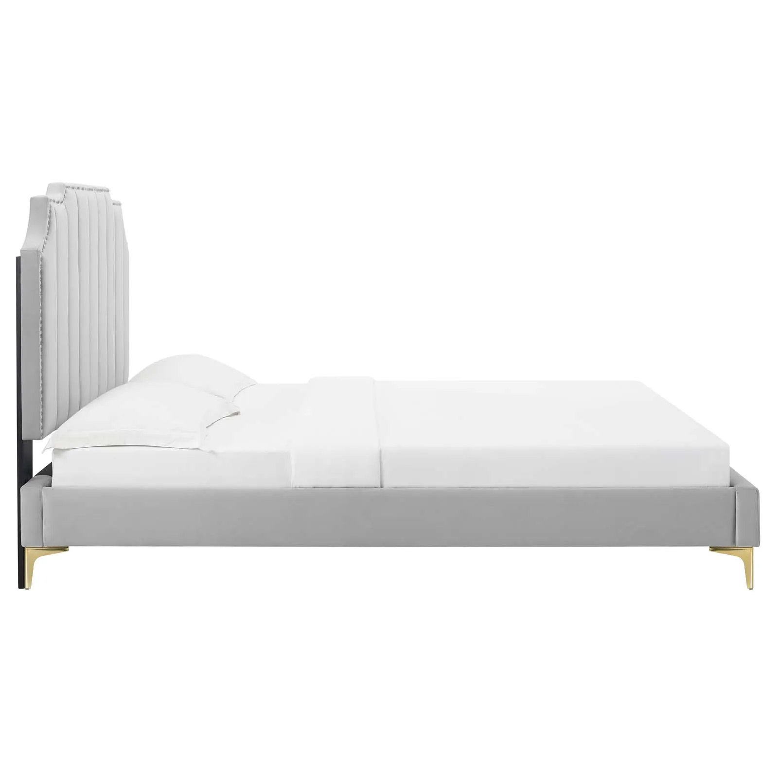 Modway - Colette King Performance Velvet Platform Bed