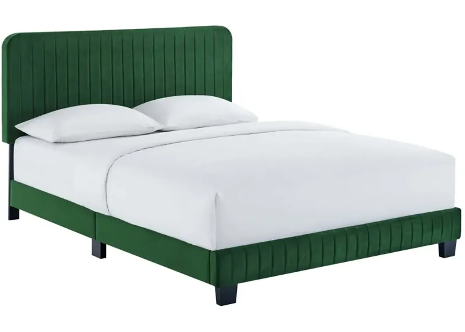 Modway - Celine Channel Tufted Performance Velvet King Platform Bed