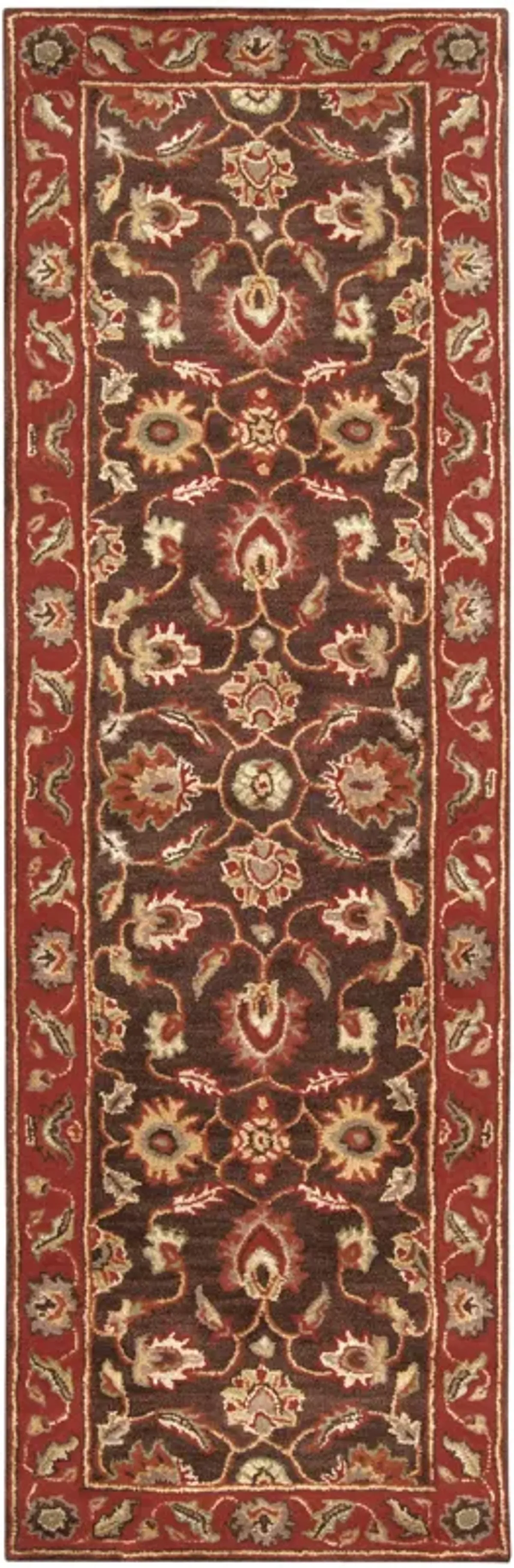 Caesar CAE-1036 9'9' Round Brown Rug